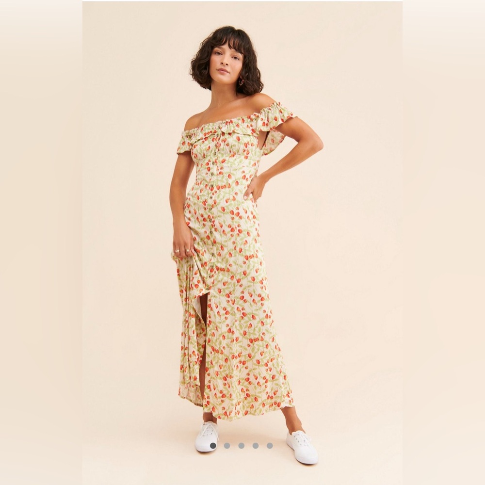 Free People She's A Dream Maxi Dress Size Small